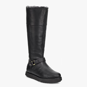 Ugg Classic Berge Tall Stövlar Dam Svarta (517982HWD)